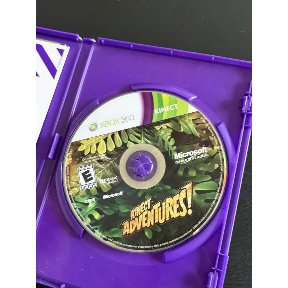 Kinect Adventures! Xbox 360‎ Video Game Complete CIB